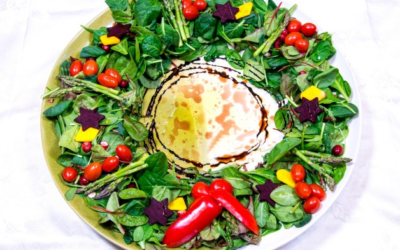 Holiday Salad Wreath