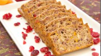 Cranberry Orange Loaf | MyMonarc - Health And Wellness