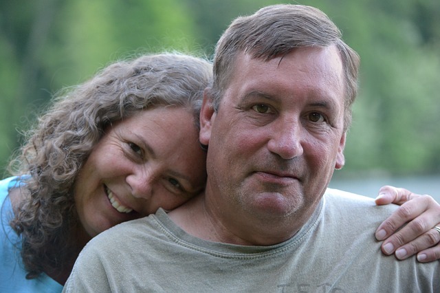 middle-aged couple