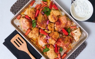 Chicken Cauliflower Sheet-Pan Dinner