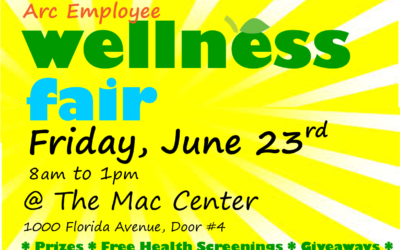 Take Healthy Steps at The Arc Employee Wellness Fair on 6/23