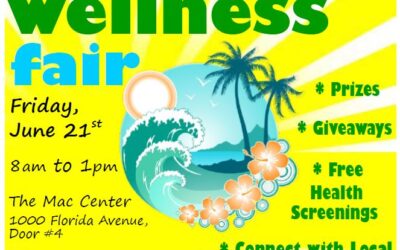 Aloha! The Arc WC is hosting an employee wellness fair on June 21